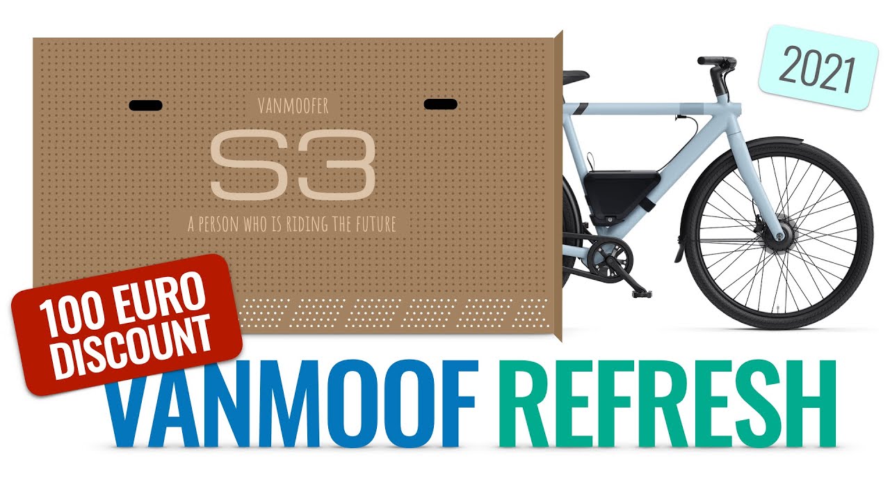 VanMoof S3 Refresh 2021 Package, Toolbox, Manual, Improvements #VanMoof #Quality #Refresh