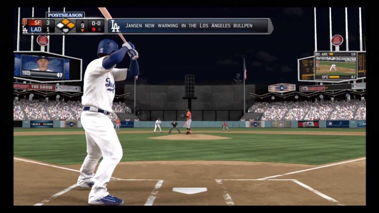 MLB 13: The Show Gameplay - San Francisco Giants vs. L.A. Dodgers NLCS