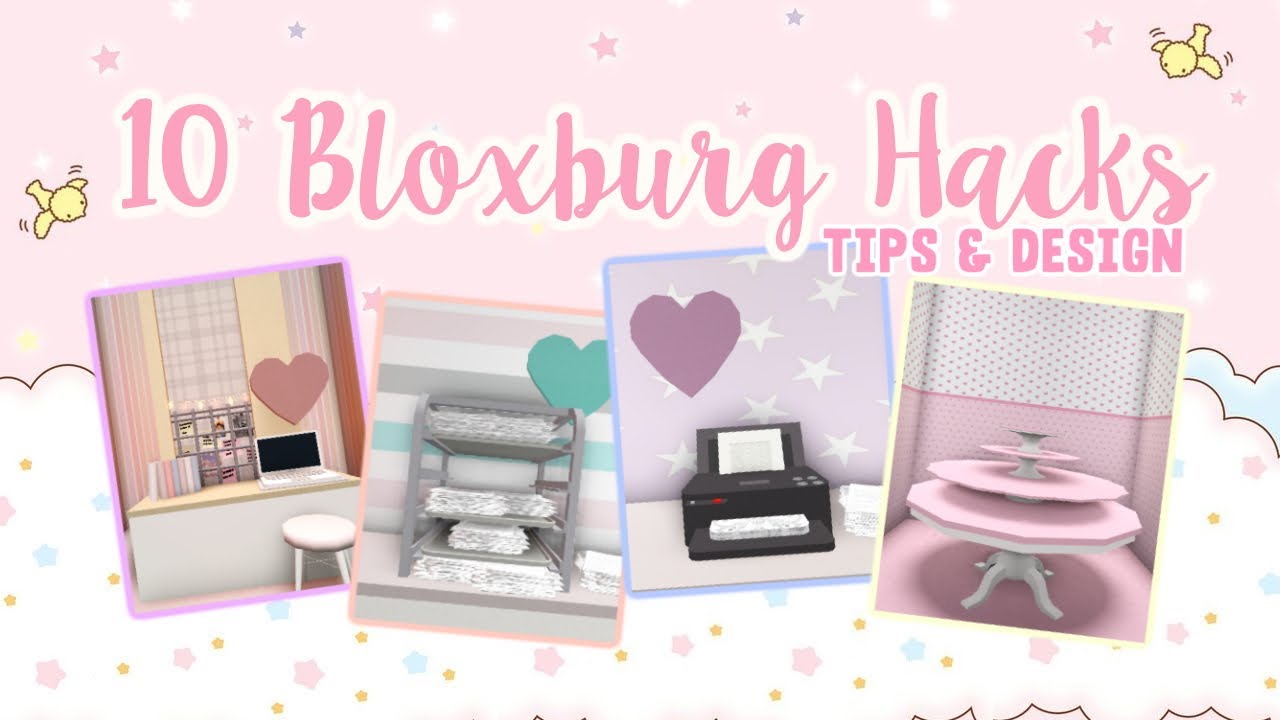 Bloxburg : 10 Building Hacks | Tips & Designs | 0.8.9 Update | Series 4