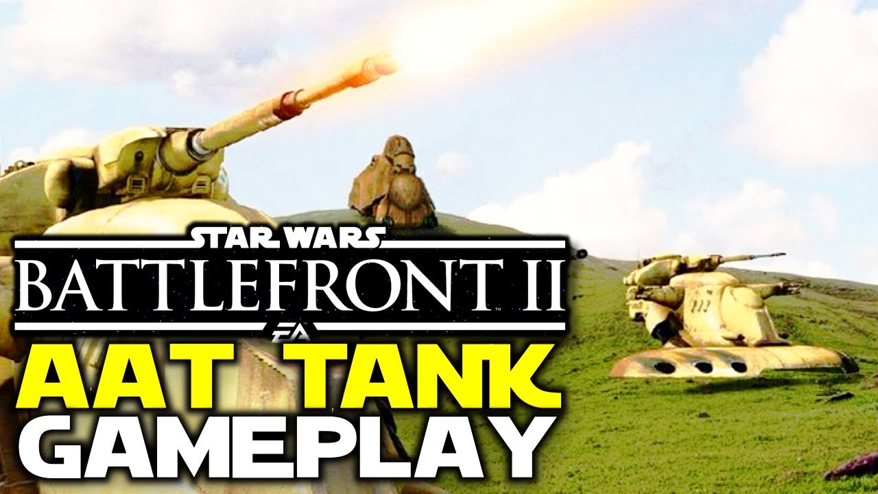 Star Wars: Battlefront 2 - 9 Minutes of AAT Droid Tank - Clone Wars Gameplay