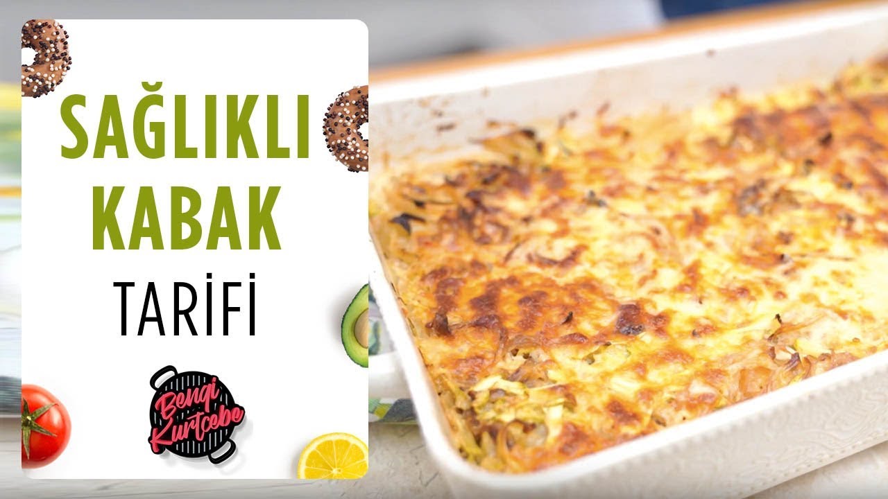 Sağlıklı Kabak Tarifi | Unsuz - Yumurtasız Diyet Yemeği💪