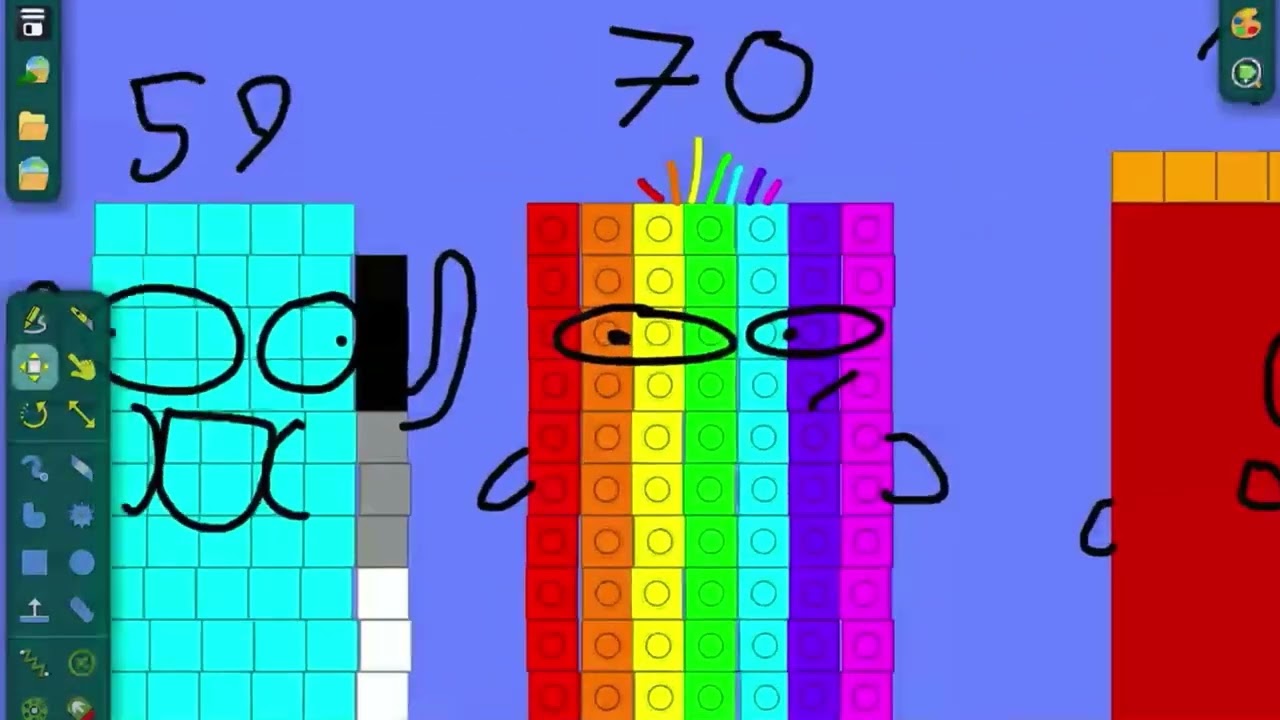 The Numberblocks Show! S2 E13: The Hunger Games!