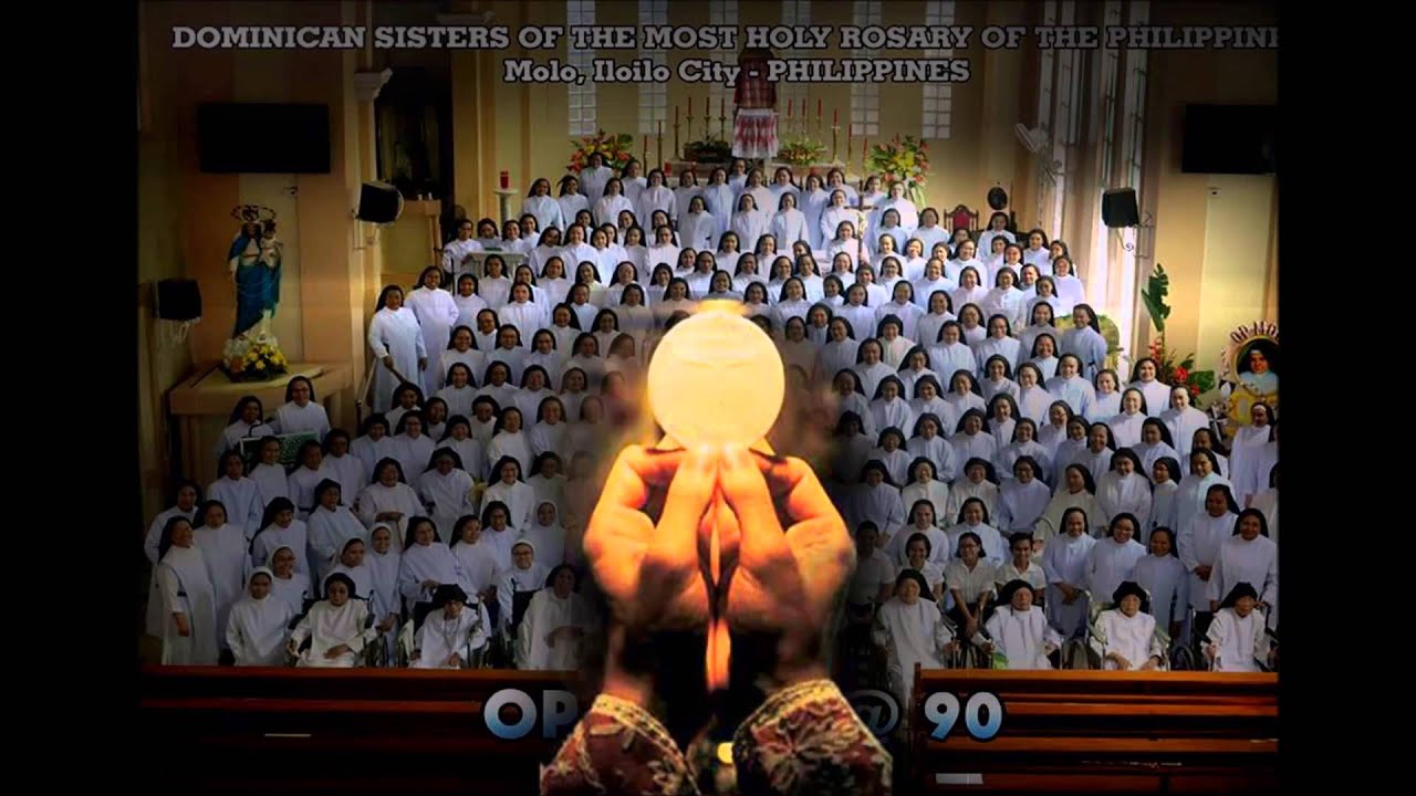 ANG KATAWAN NI KRISTO with lyrics-(OP Molo Sisters Choir)