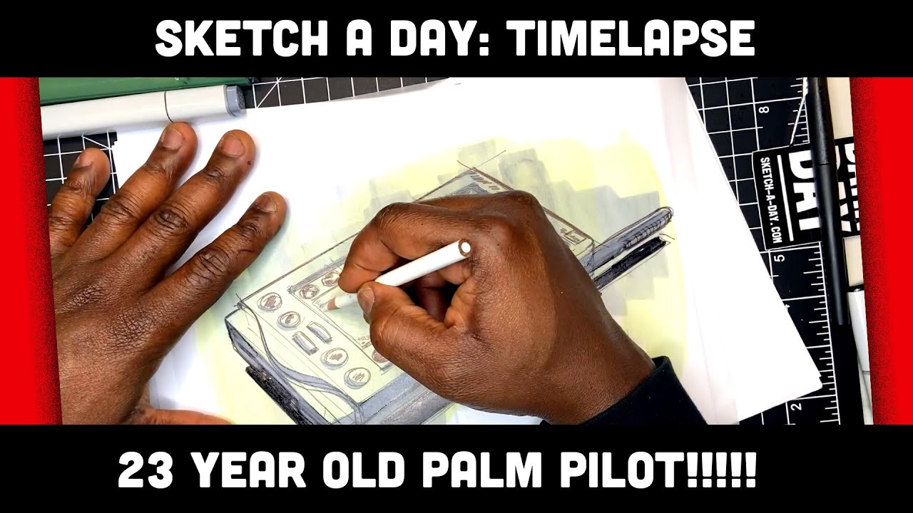 Sketch A Day by Spencer Nugent: Palm Pilot