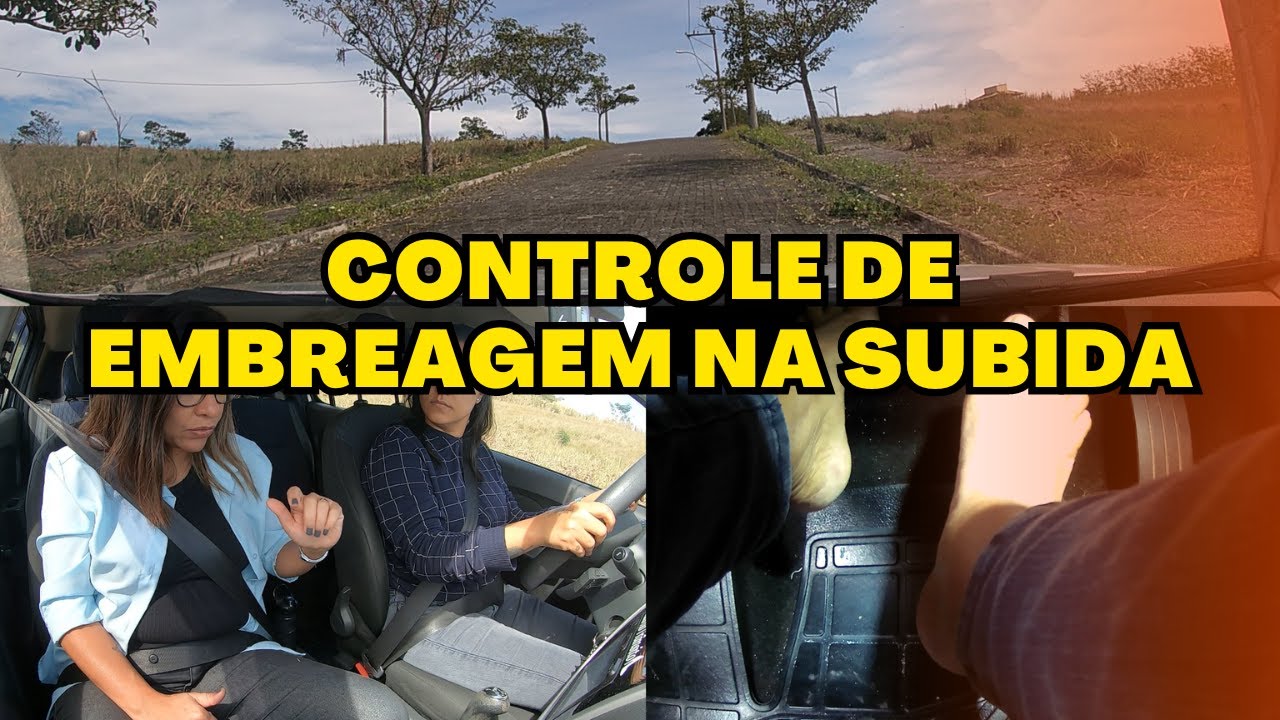 COMO PARAR E SAIR DE CARRO NA SUBIDA