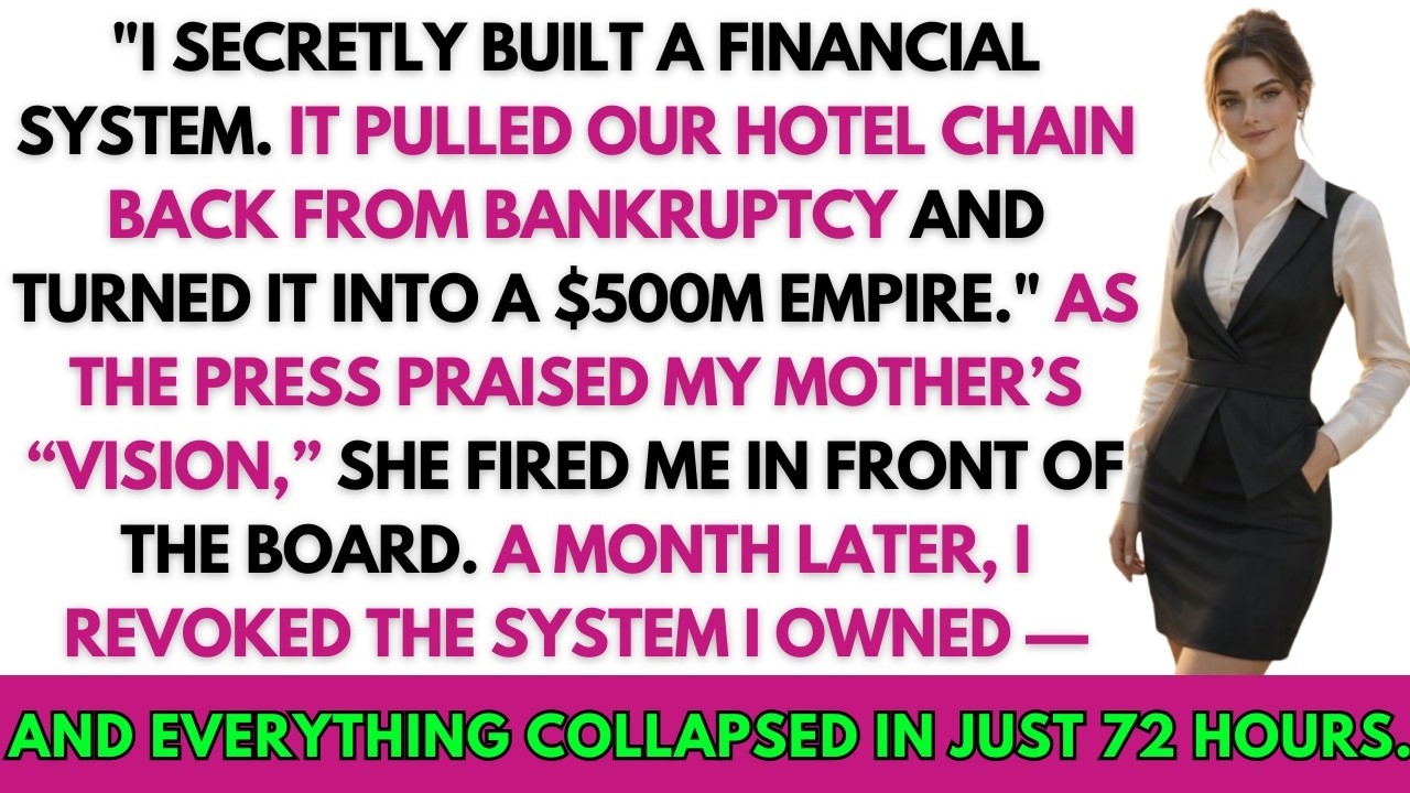 I Created A Financial System That Turned Our Bankrupt Hotel Chain Into $500M—Then My Mom Fired Me...