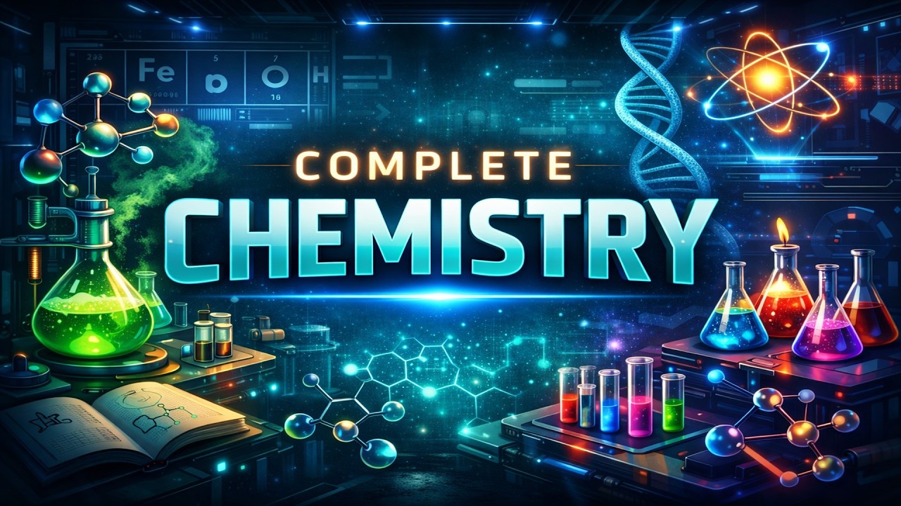 Chemistry Complete in One Shot | Railway + SSC + UPSC | Full Theory