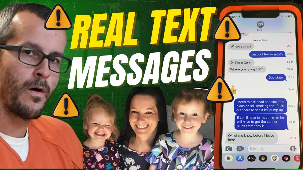 CHRIS WATS REAL TEXT MESSAGES PART 2 THAT WERE SENT THE MORNING OF THE MURDERS