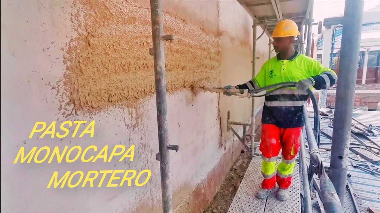 طريقة عمل ديكور الباسط كسر الرخام aplicacion monocapa raspado