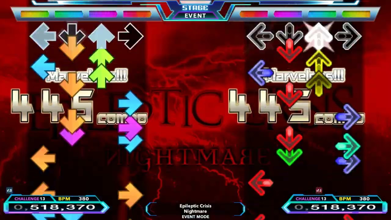 【In The Groove Rebirth】 Epileptic Crisis (13) 譜面確認＋Clap