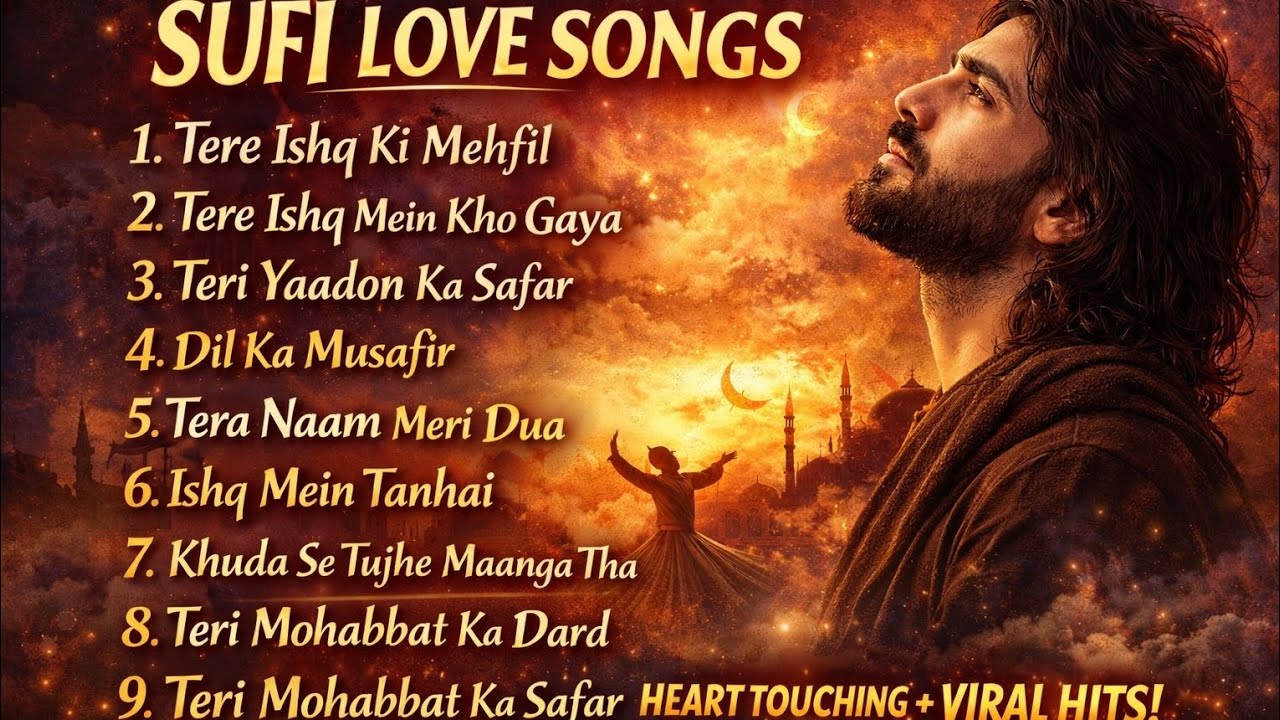 non stop Sufi Kalam 💔 Sufi Qawwali | Teri Mohabbat Ka Dard 😢 | Heart Touching Sad Sufi Song 2026 🎶