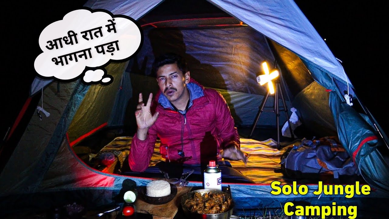 Solo Night Camping In Dangerous Forest | Camping In India | Unknown Dreamer