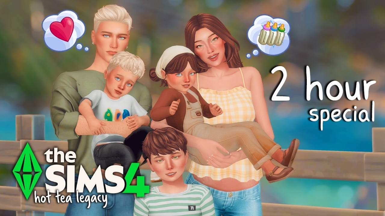 the 2 hour special is here!! 🥳| Sims 4 Hot Tea Legacy Challenge