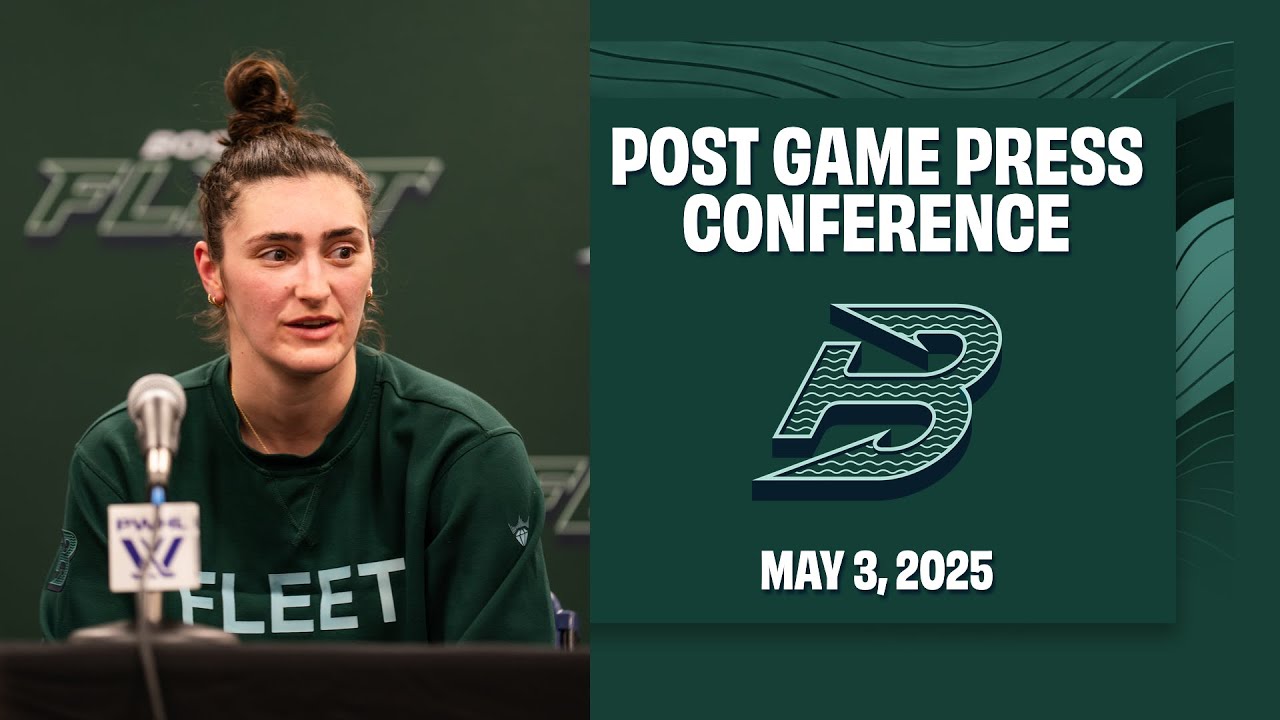 Fleet Post Game Press | Minnesota Frost at Boston Fleet | May 3, 2025