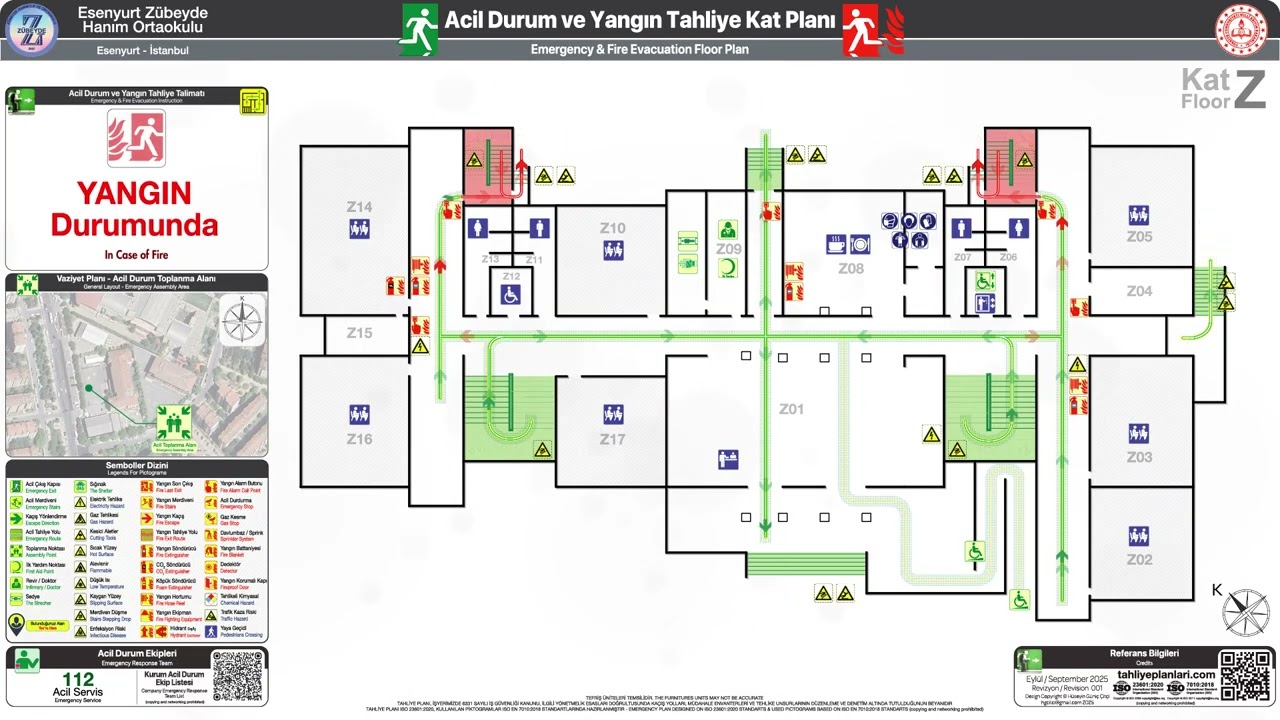 Ani TP356 Acil Durum ve Yangin Tahliye Planı