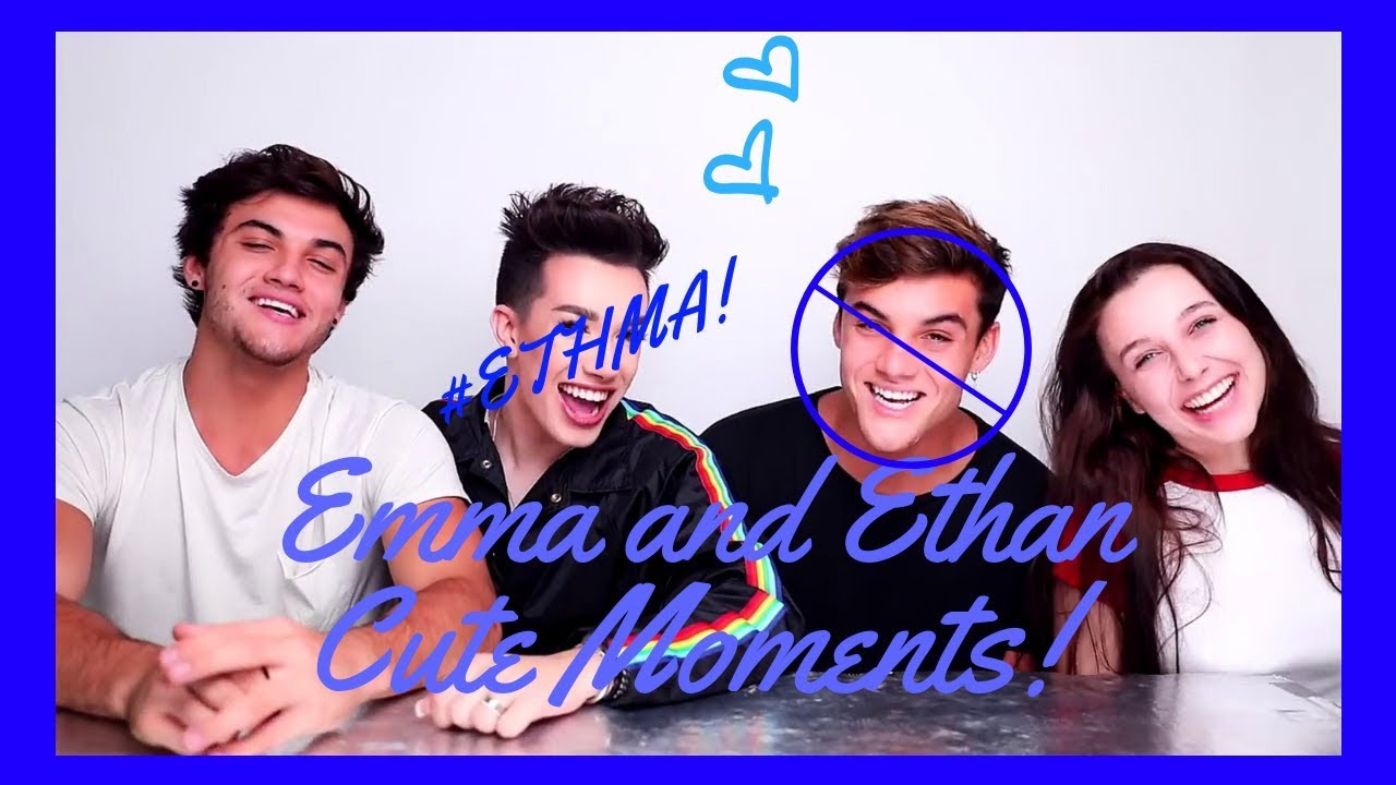 Ethan and Emma Flirting For 8 Minutes Straight.