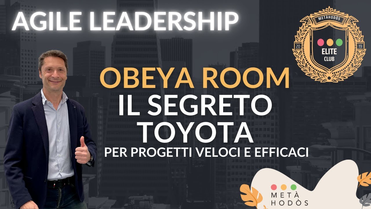 Obeya room: Il Segreto Toyota per Progetti Veloci ed Efficaci