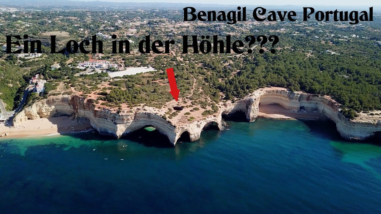 Algarve Benagil Cave Die Höhle mit dem Loch Doku