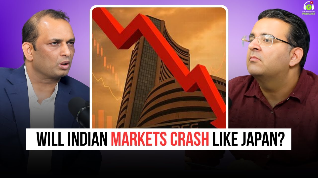 Will Indian Markets Crash like Japan? | Ft. Suneet Kabra | Sanjay Kathuria Podcast Clips