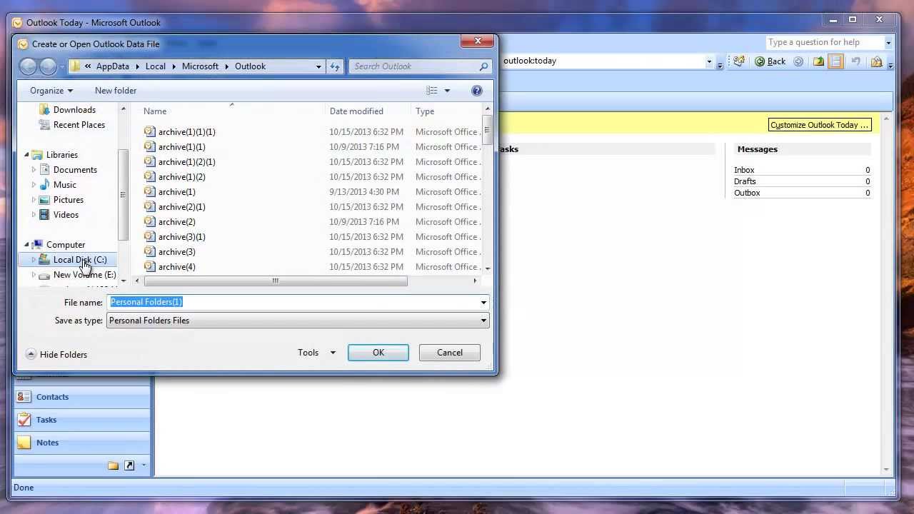 Repair PST File when Scanpst Fails to Fix