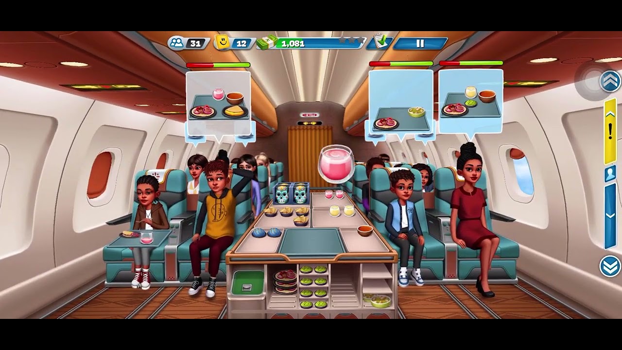 Airplane Chefs Mexico City Level 40