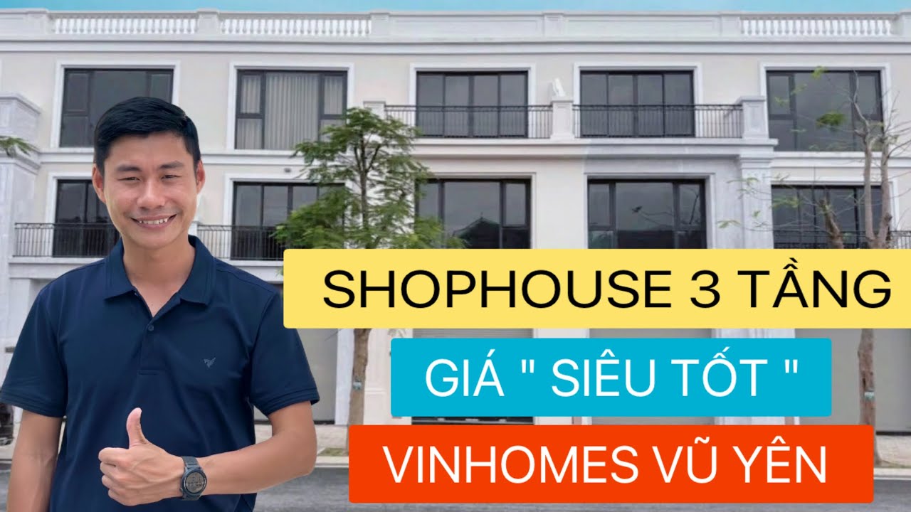 [ TOP 3 ] CĂN SHOPHOUSE GIÁ CỰC 