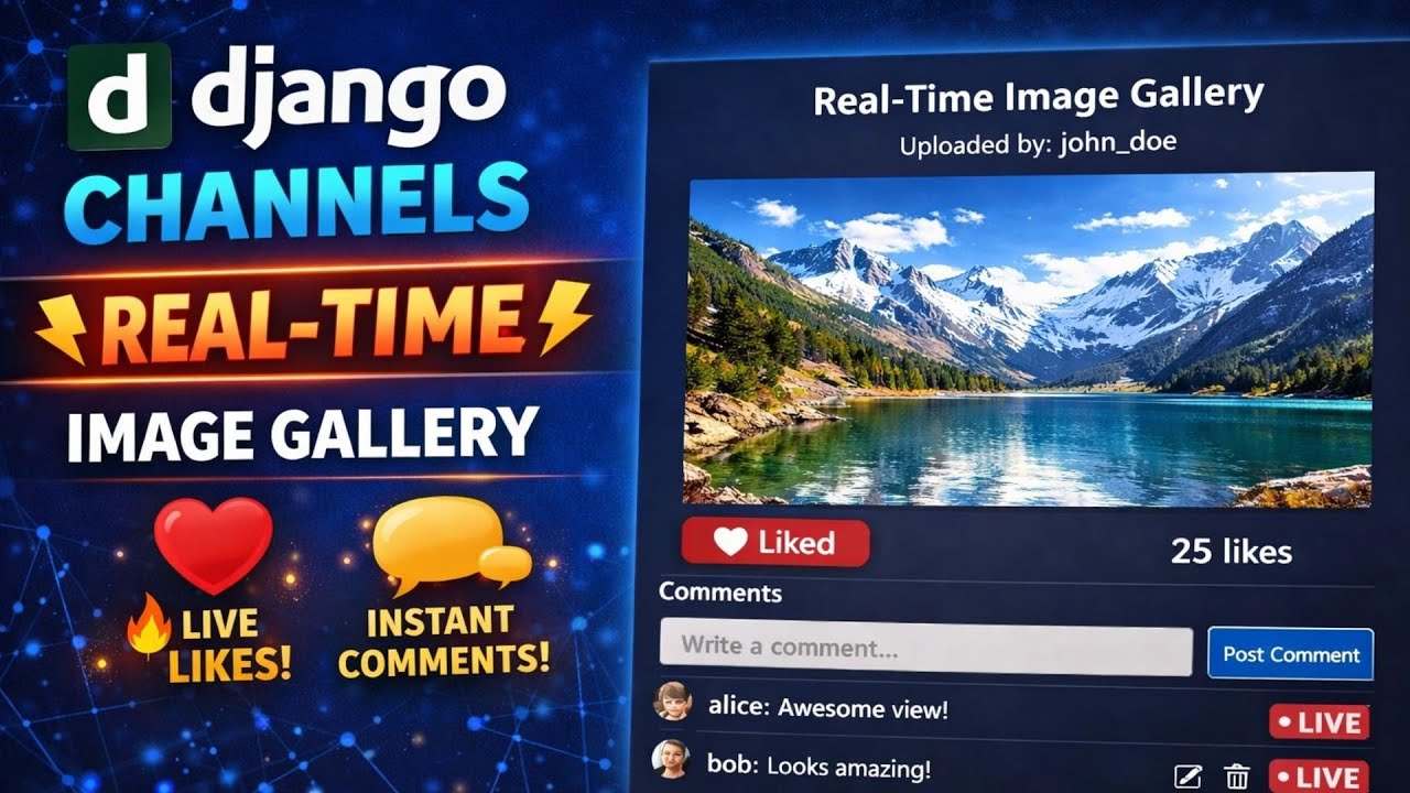 Django REST Framework Comments System 🚀 Built Live with ChatGPT AI
