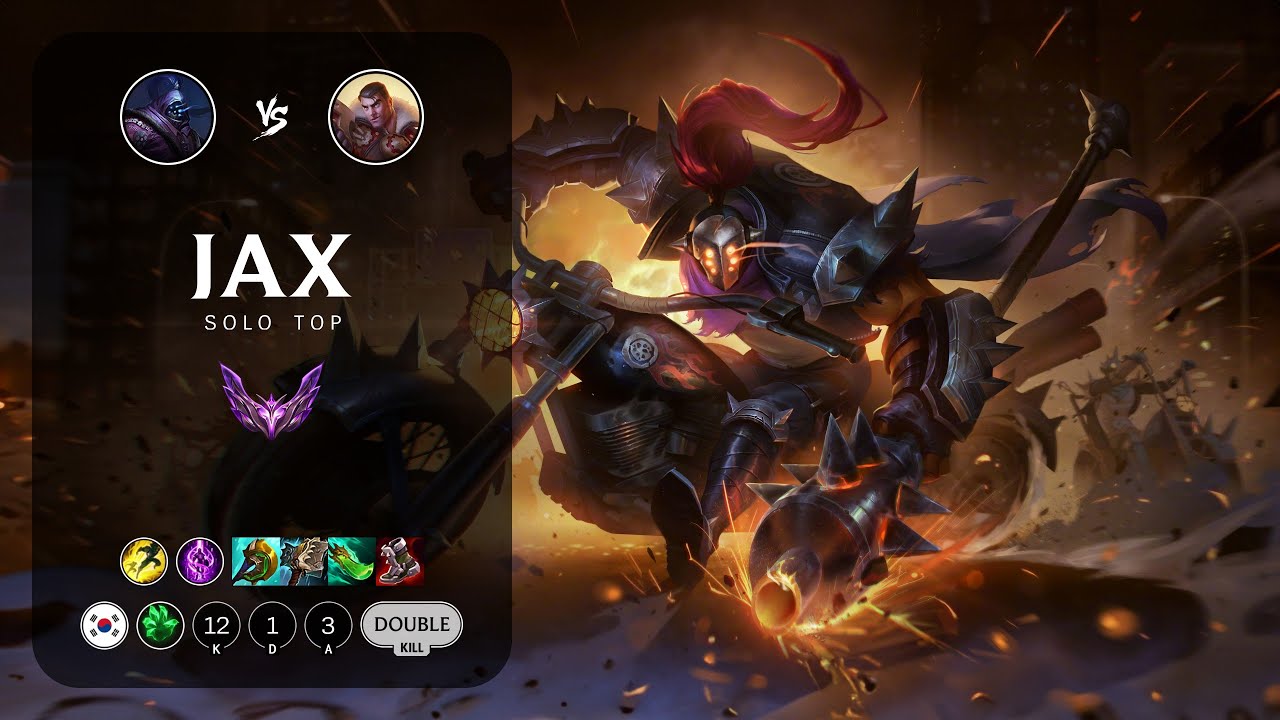 Jax Top vs Jayce - KR Master Patch 13.24