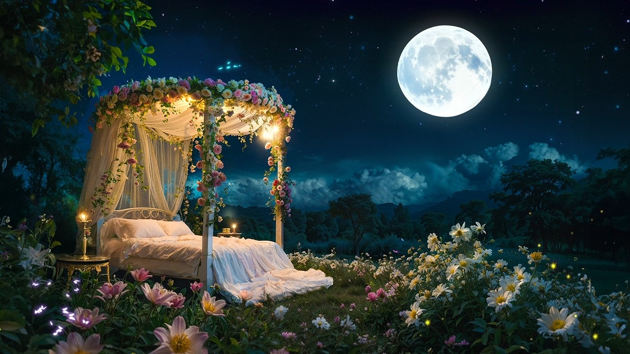 Dormir Mejor Esta Noche 🌌 Sonidos Suaves, Meditación y Sueño Reparador
