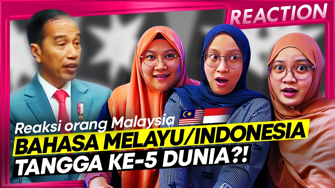 🇮🇩  Wow! Penutur Asing Bahasa Melayu dan Bahasa Indonesia | 🇲🇾 Malaysia React