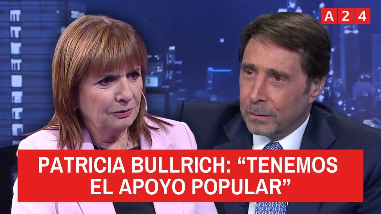 📢EXCLUSIVO - PATRICIA BULLRICH CON EDUARDO FEINMANN: “TENEMOS EL APOYO POPULAR, NO SOLO DE EE.UU.”