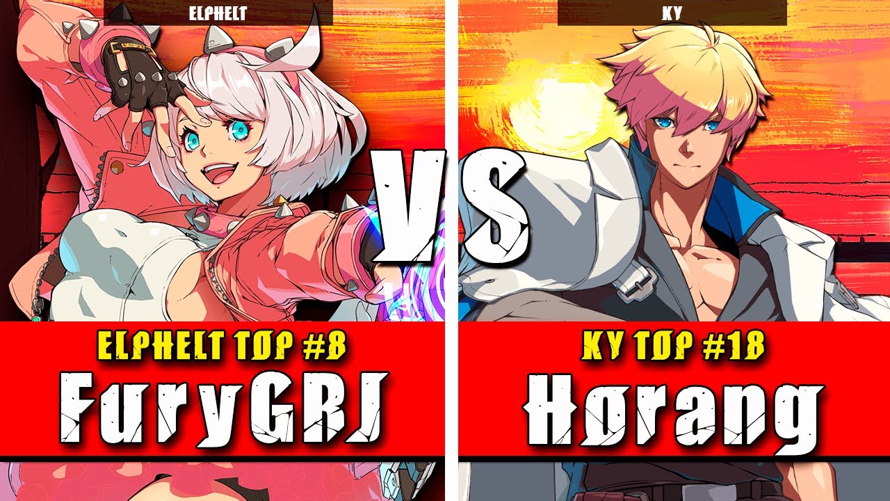 GGST | FuryGRJ (Elphelt) VS Horang (Ky) | Guilty Gear Strive High level gameplay