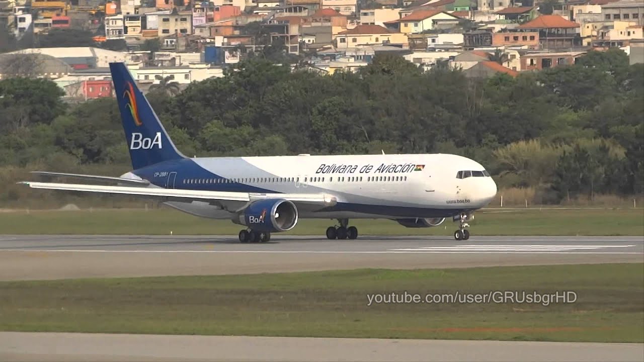 Boa - Boliviana de Aviacion B767-300ER - Guarulhos GRU SBGR