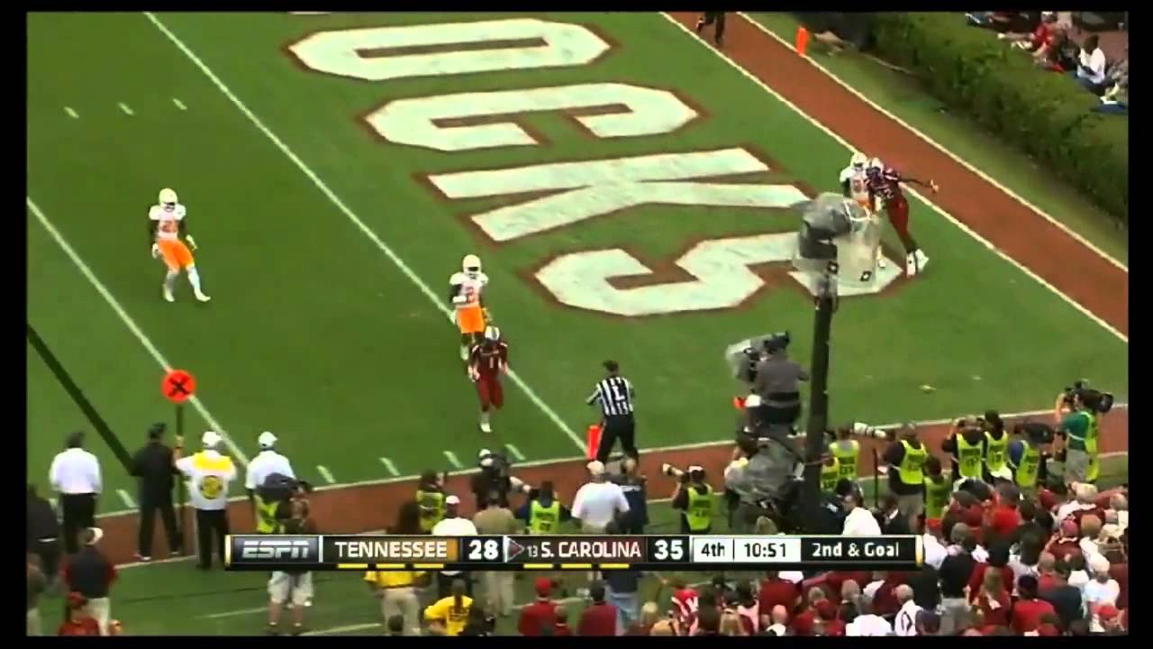 Ace Sanders vs LSU, Tennessee, Clemson & Michigan (2012)