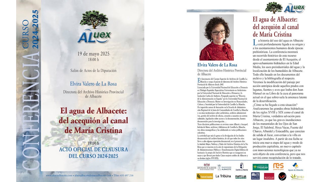 El agua de Albacete: del acequión al canal de María Cristina