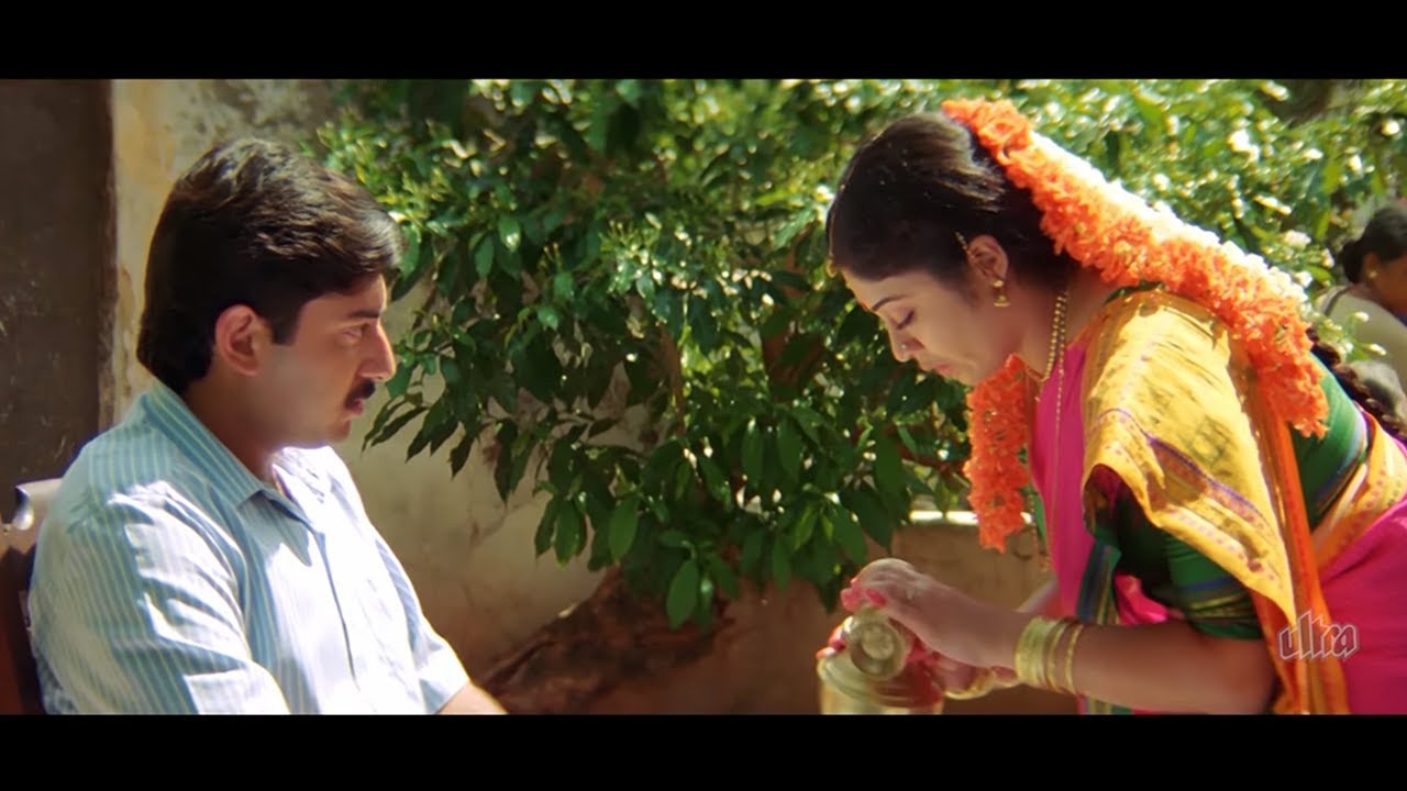आप मुझसे शादी करने से मना कर दो,मैं एक लड़के से प्यार करती हूँ - Roja Movie Starting Marriage Scene