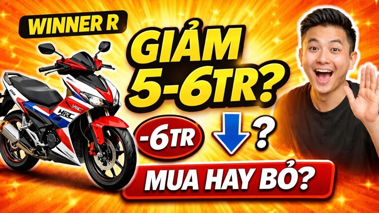 Winner R GIẢM GIÁ 5–6Triệu: Ai Nên Mua, Ai Nên Bỏ Qua?