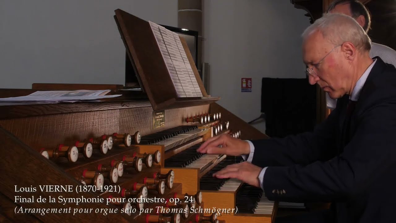 Louis VIERNE  Final de la Symphonie op 24 pour orchestre  •  Wolfgang Capek, orgue