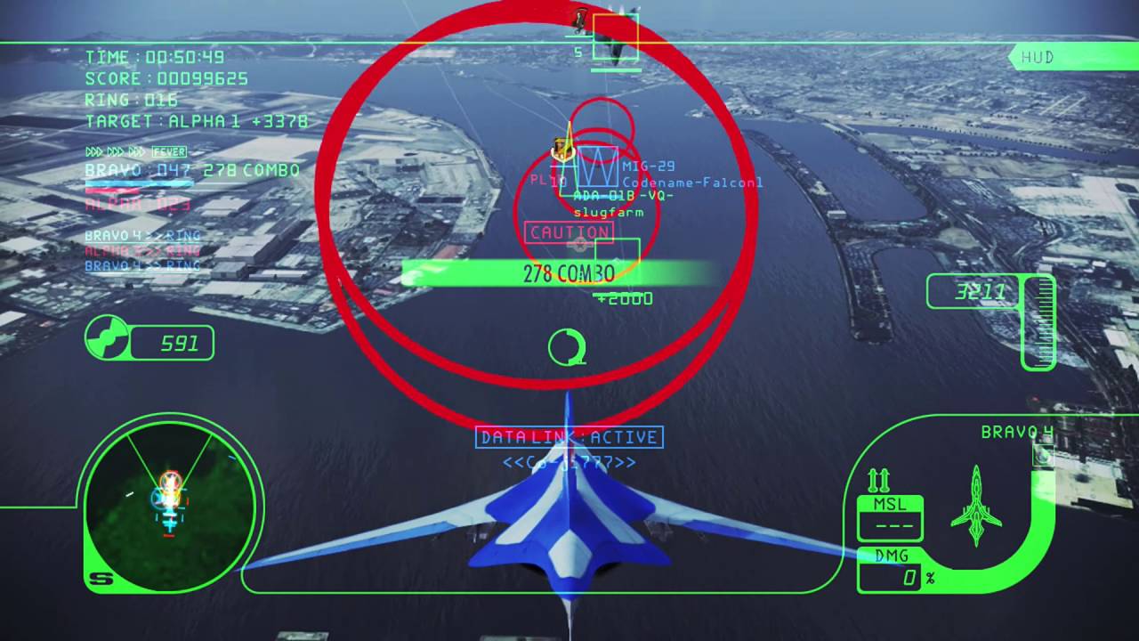 Ace Combat Infinity - Min/Maxing San Diego's Loop
