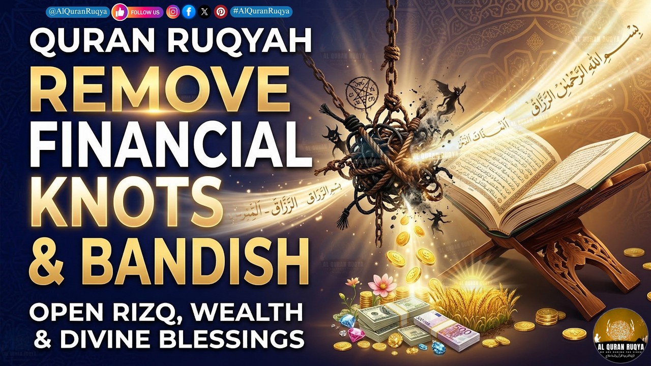 Quran Ruqyah to Remove Financial Knots Blockages Bandish | Open Rizq Wealth & Bring Divine Blessings