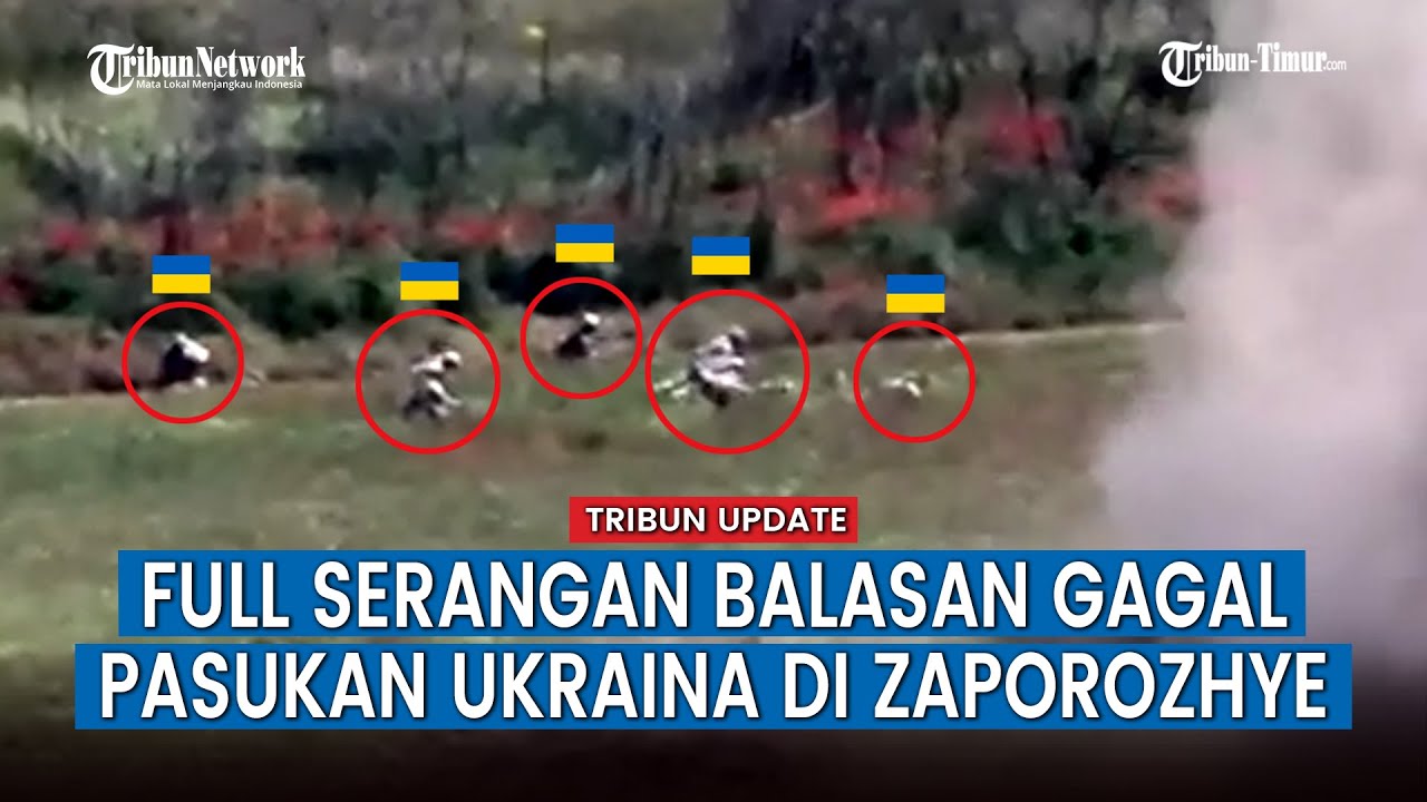 FULL Rekaman Kegagalan Tentara Ukraina Duduki Posisi Pasukan Rusia