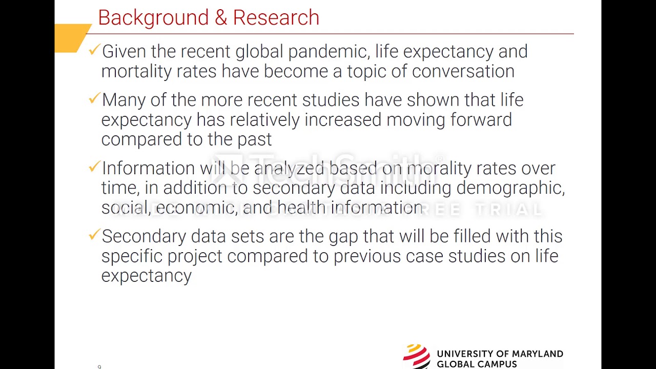 UMGC DATA 670 Project Update - Presentation1 - Lapidario