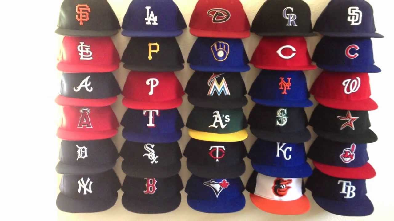 New Era ULTIMATE Hat Wall all 30 MLB teams!