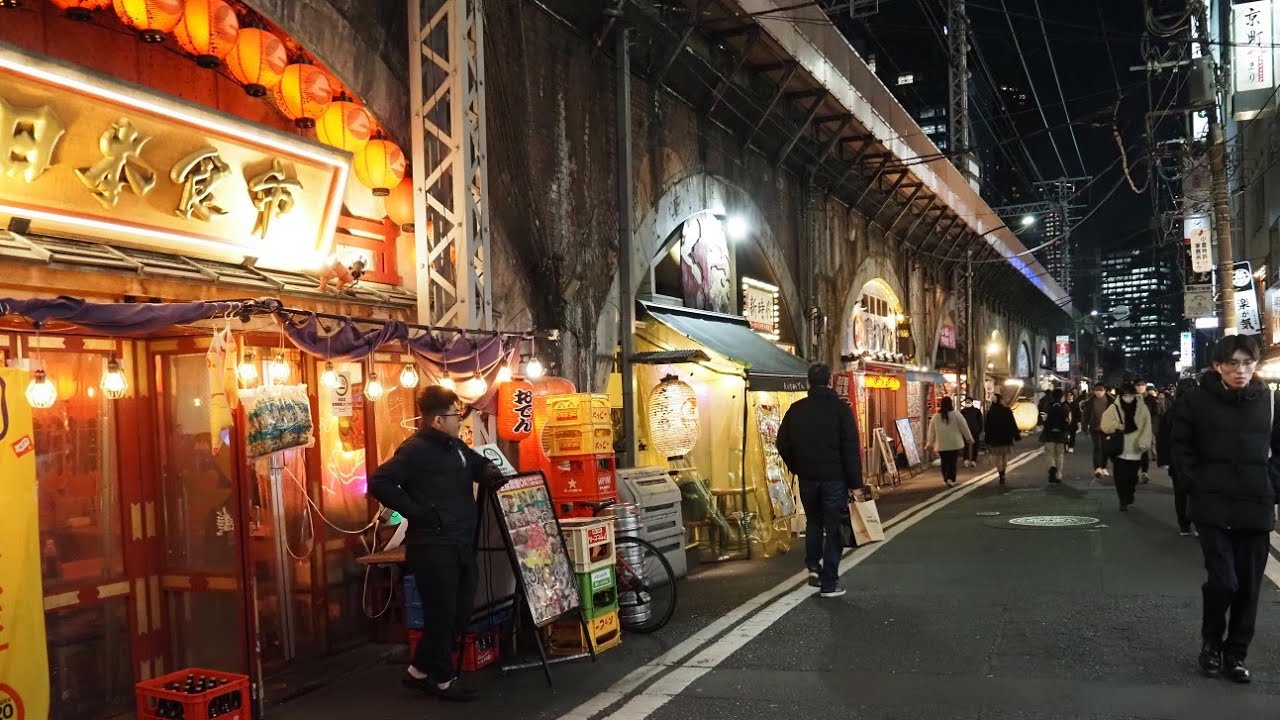 Tokyo Photo Walk - Shimbashi after Sunset