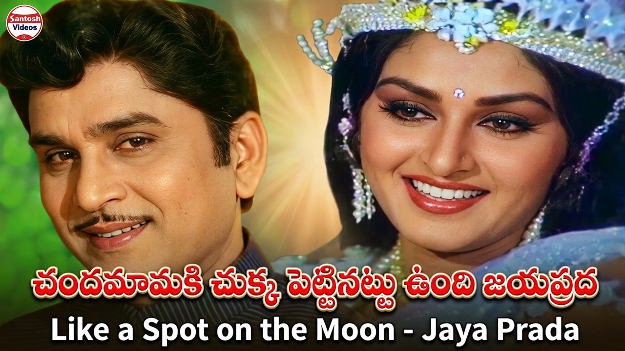 చందమామకి చుక్క పెట్టినట్టు ఉంది జయప్రద| Mallepoola Maaraaniki Amarajeevi Telugu Old Movie Song | ANR
