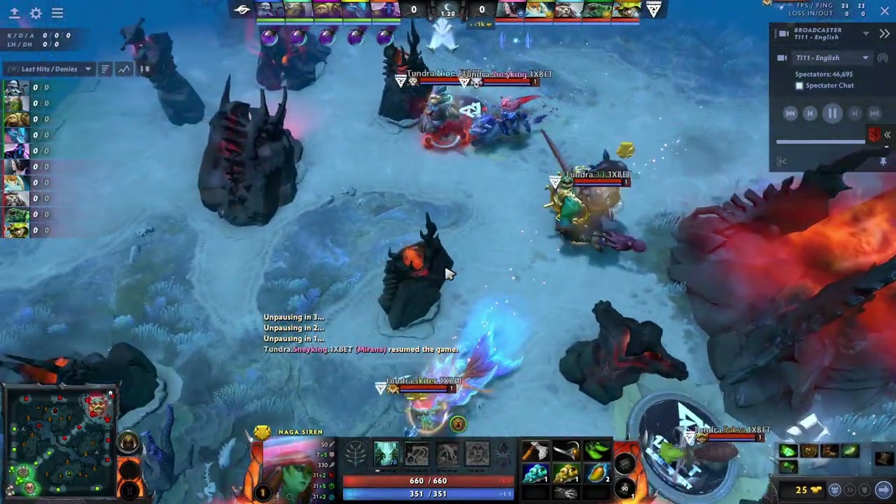 SECRET VS TUNDRA GRAND FINAL 1ST GAME TI2022