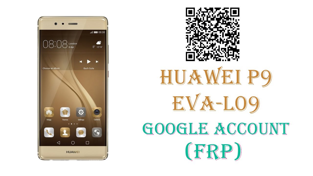 Как удалить Google account (frp) на HUAWEI P9 EVA-L09
