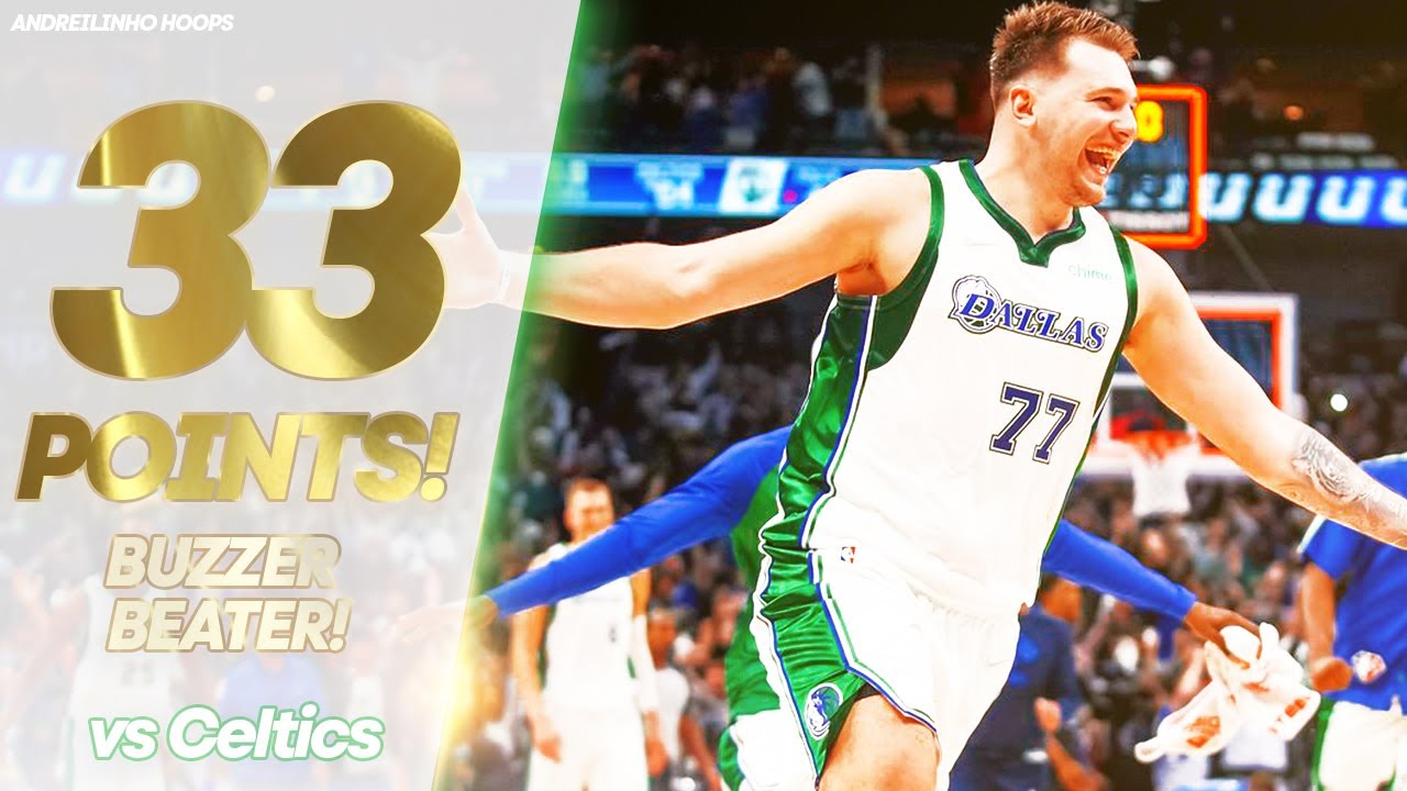Luka Doncic 33 POINTS & BUZZER BEATER vs Celtics! ● Full Highlights ● 06.11.21 ● 1080P 60 FPS
