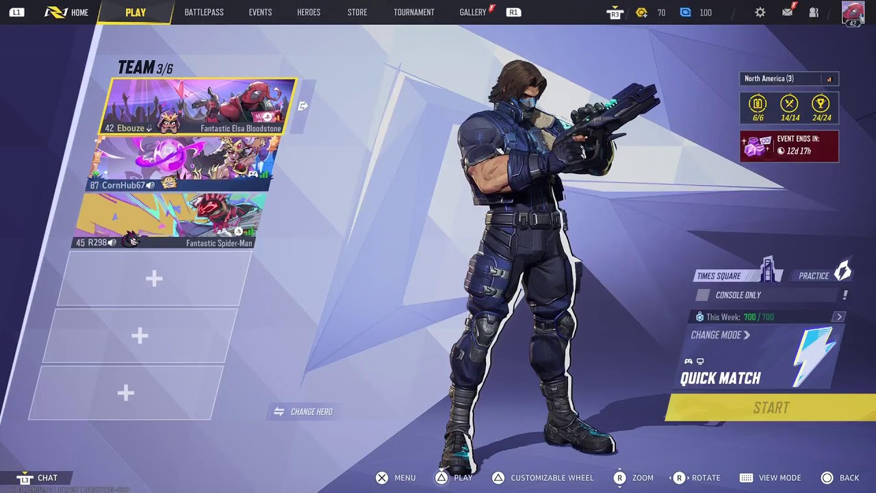 LIVE Marvel rivals Quick Match