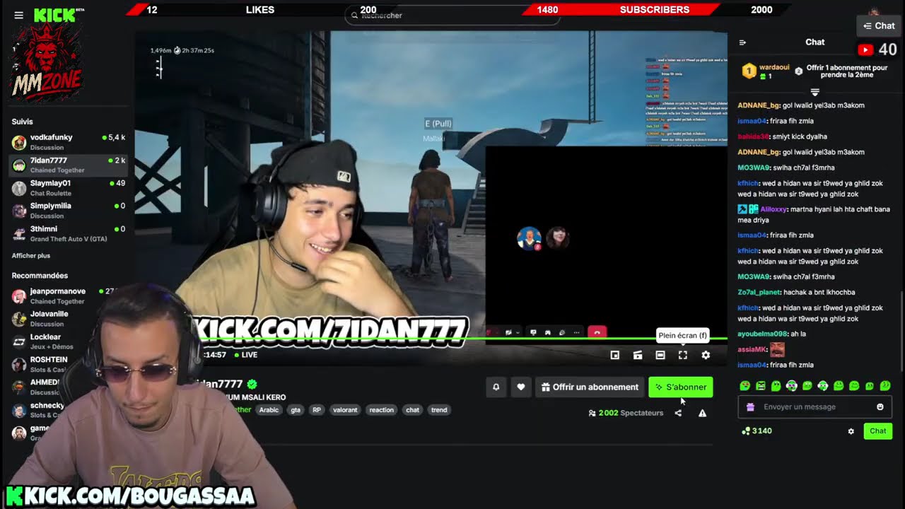 🔴 BOUGASSAA LIVE 1080p60 HD 🔴 05/08/2025 🔴 #bougassaa #ilyaselmaliki #azar #tiktok #gtarp #fc25